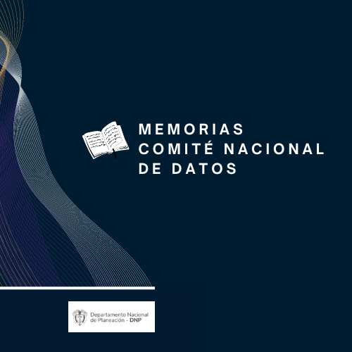 Memorias Comité Nacional de Datos